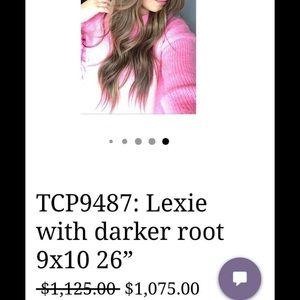 Highline Lexie (Dark root) 9x10 topper